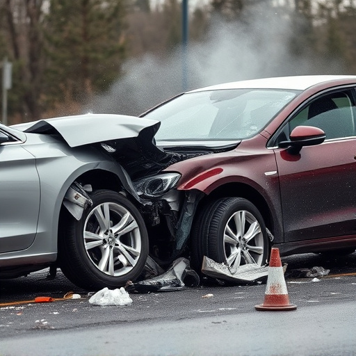 car crash damage