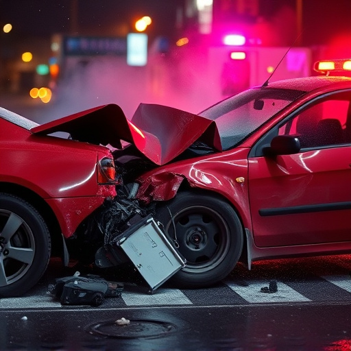 car crash damage