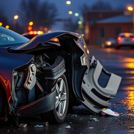 car crash damage