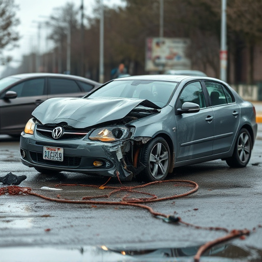 car crash damage