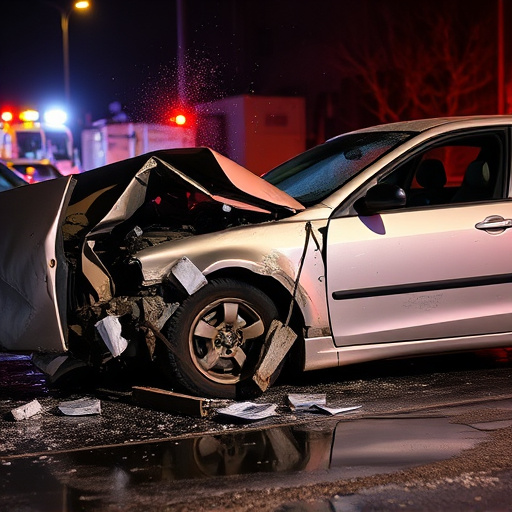 car crash damage