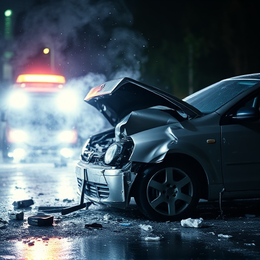 car crash damage
