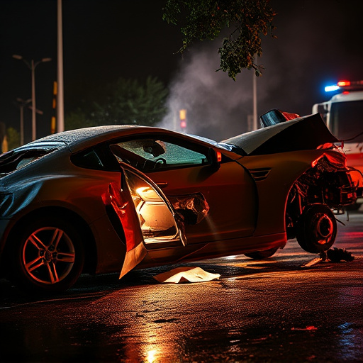 car crash damage