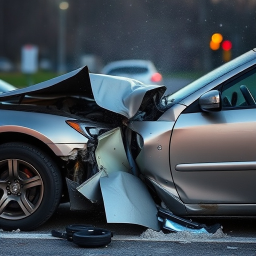 car crash damage