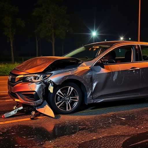 car crash damage