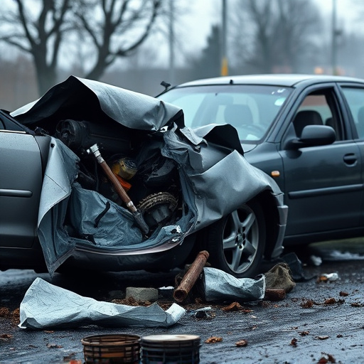 car crash damage
