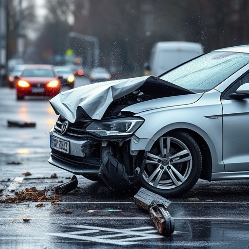 car crash damage