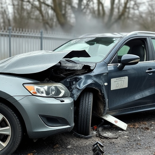 car crash damage