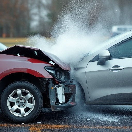 car crash damage