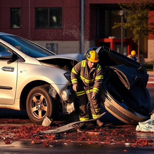 car crash damage