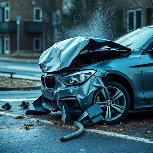 car crash damage