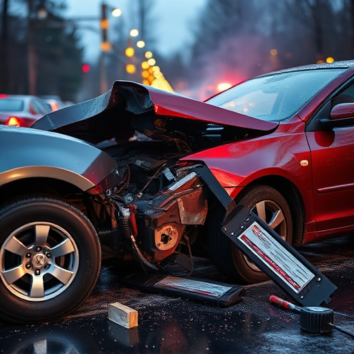 car crash damage