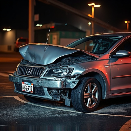 car crash damage