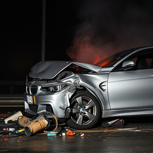 car crash damage