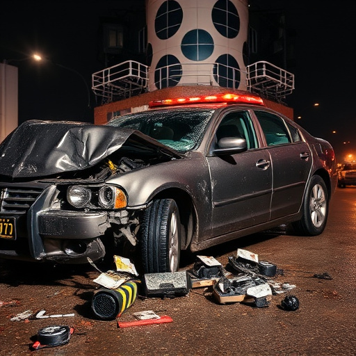 car crash damage