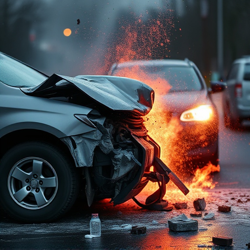 car crash damage