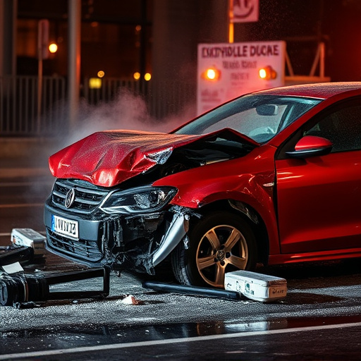 car crash damage