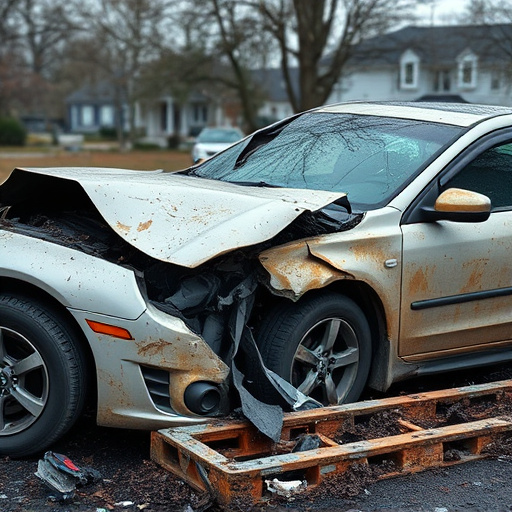 car crash damage