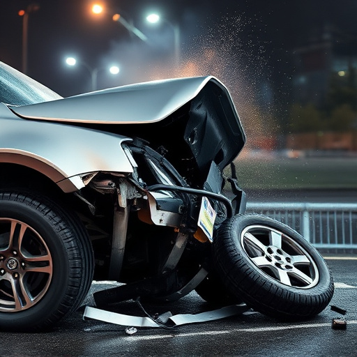 car crash damage