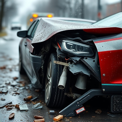 car crash damage