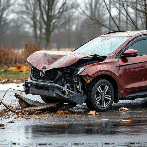 car crash damage