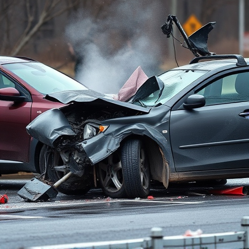 car crash damage