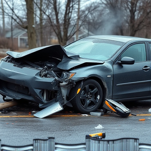 car crash damage