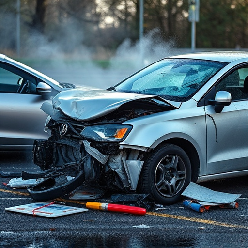 car crash damage