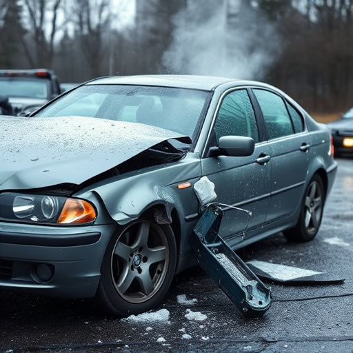 car crash damage