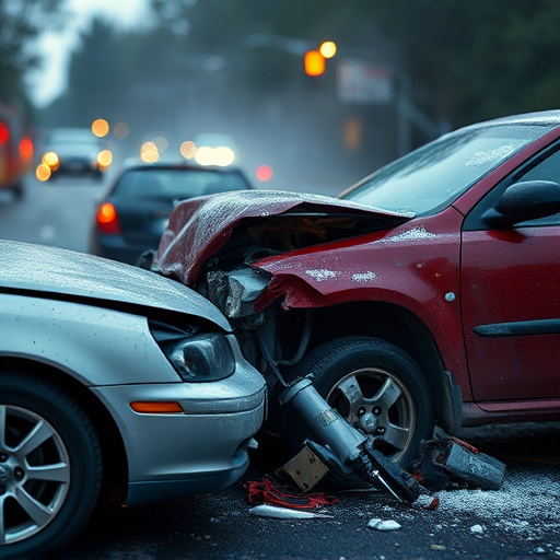 car crash damage