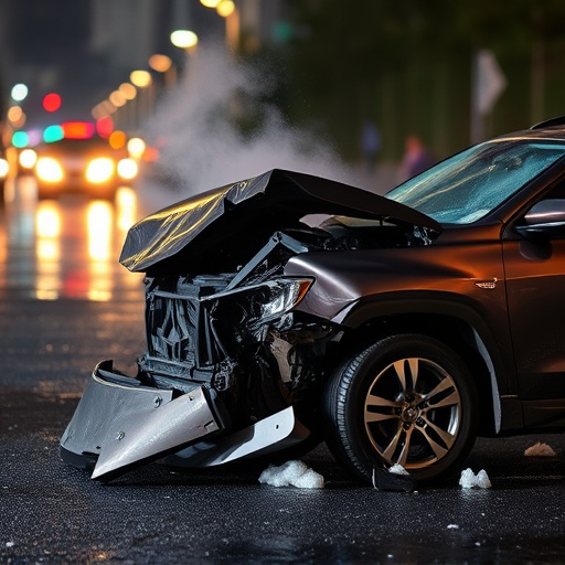 car crash damage