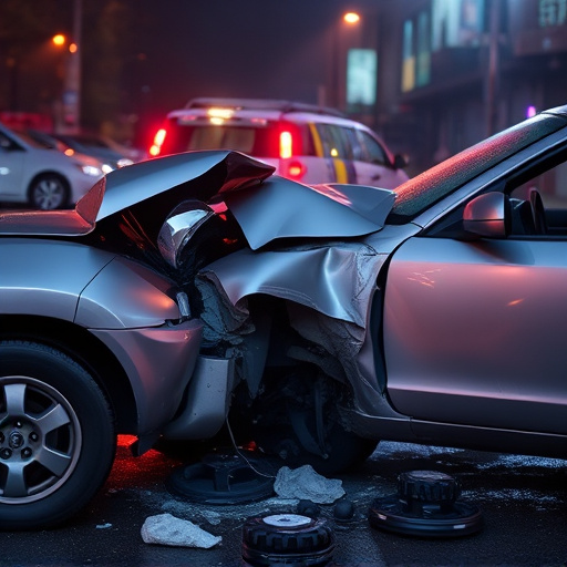 car crash damage