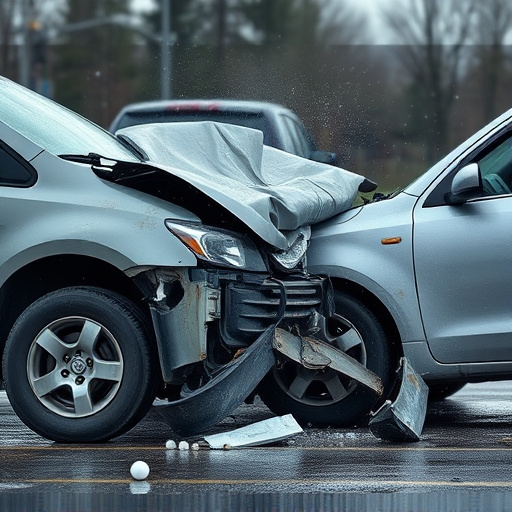 car crash damage