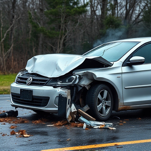 car crash damage