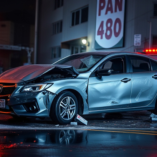 car crash damage