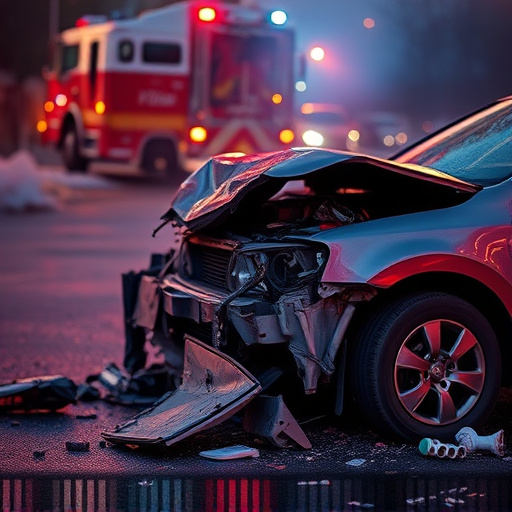 car crash damage