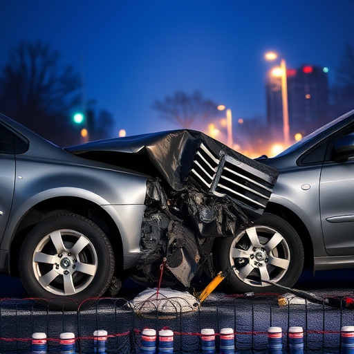 car crash damage