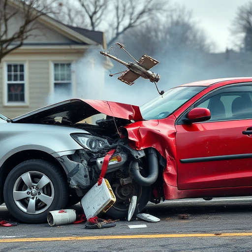 car crash damage