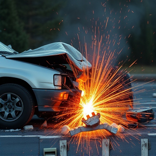 car crash damage