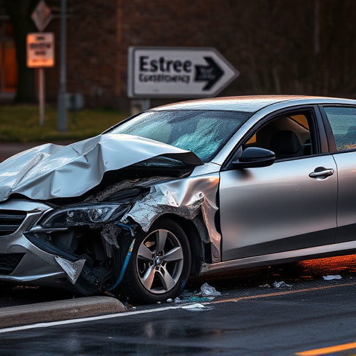 car crash damage