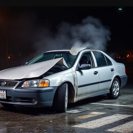 car crash damage