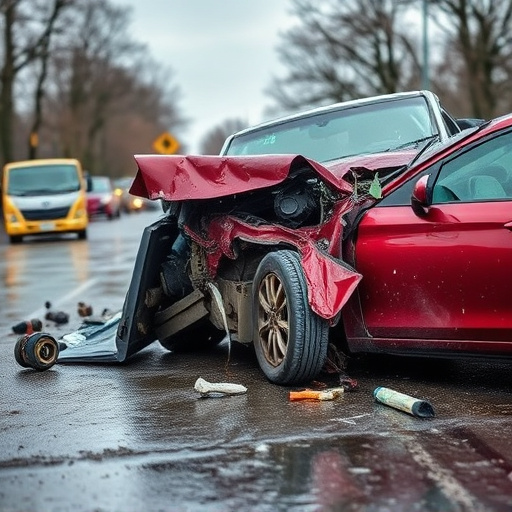 car crash damage