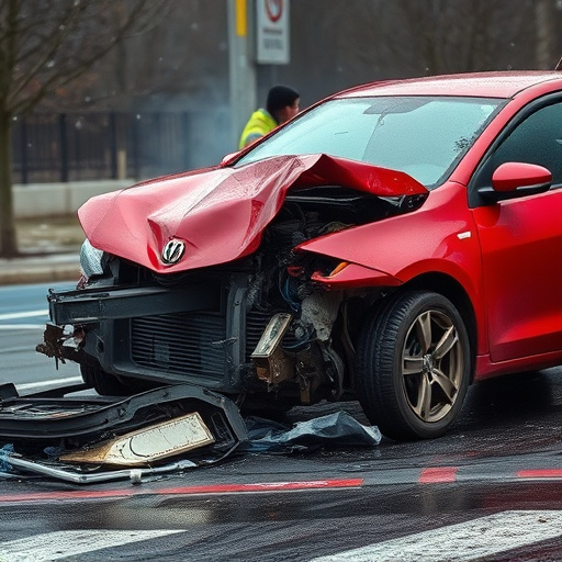 car crash damage