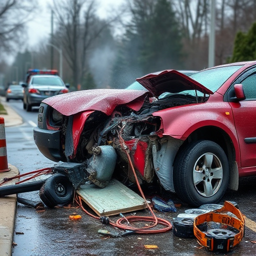 car crash damage