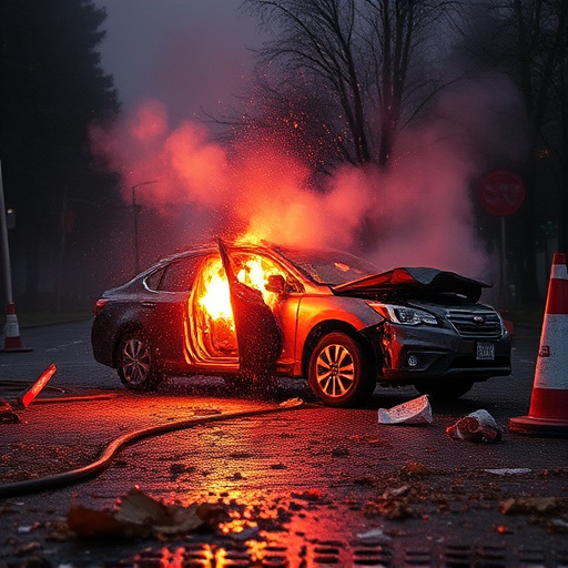 car crash damage