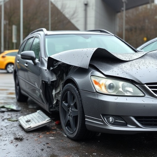 car crash damage