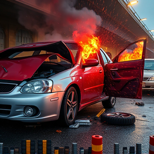 car crash damage