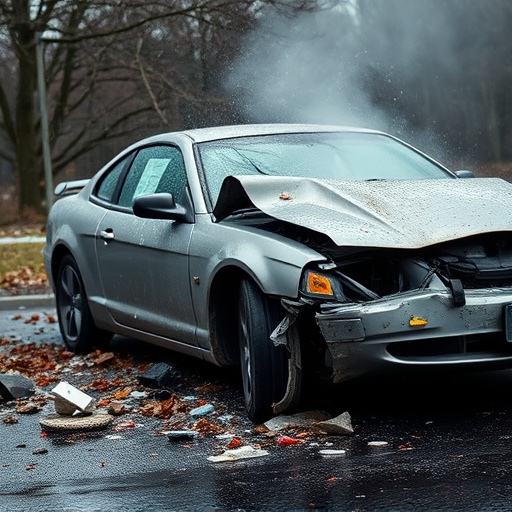 car crash damage