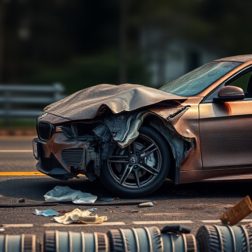 car crash damage