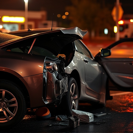 car crash damage